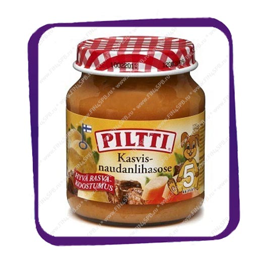 фото: Piltti Kasvis-naudanlihasose 125g